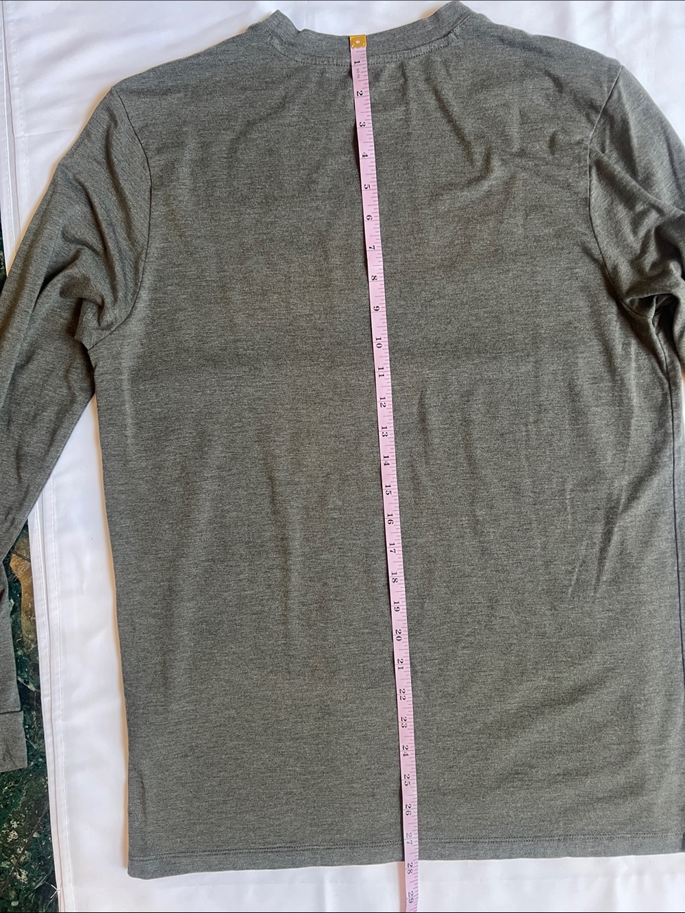 Duck Camp Sz M Men's Long-Sleeve Crewneck Shirt Gray/Green Outdoors Performance - Picture 5 of 12